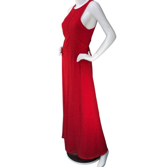 House of Harlow 1960 x Revolve Womens Size S Allegra Maxi Dress Gown Racing Red - Picture 7 of 16